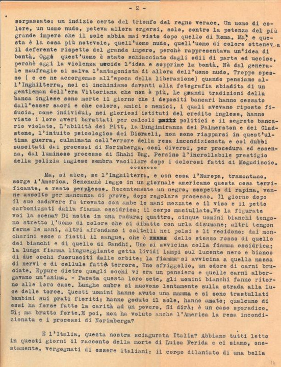 Articolo di Amato Amati inviato a Giovanni Ansaldo, 03-03-1948 (2)